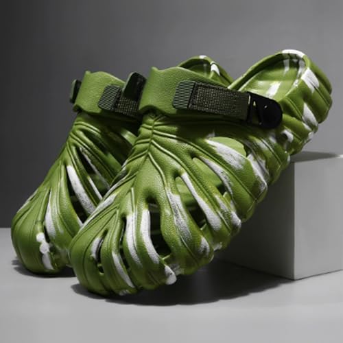 Monstera Shoes for Women/Men, Monstera Slippers, Anti-Slip Soft Plant Shoes2