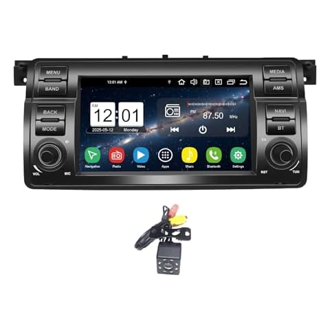 Amaseaudio Android 13 Car Radio with Wireless Carplay Cover