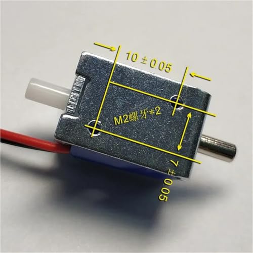 Mini vanne solénoïde DC 24V deux voies micro électrovanne air gaz NC - 5
