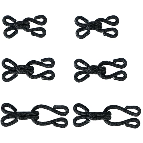 30 Pcs Sewing Hook and Eye Closure Fur Hooks and