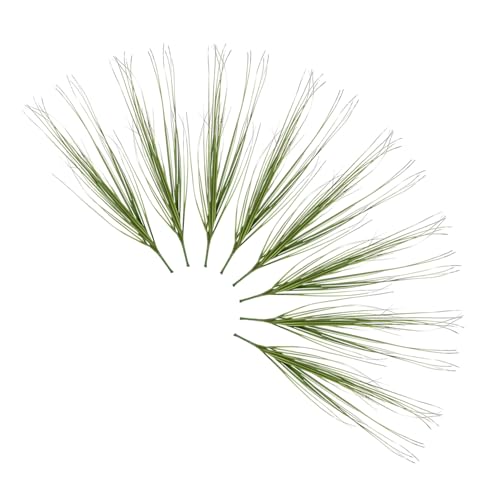 8pcs Artificial Shrubs Realistic Tall Grass Fake Plants for Indoor and Outdoor Decor Versatile Greenery for Home Office and Garden Decoration Low Maintenance Faux Shrubs