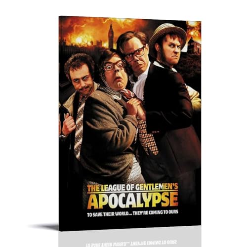 LNSXYSCQ Póster decorativo de la Liga de Caballeros con diseño clásico y maravilloso de películas y series de televisión, arte decorativo para pared, póster de pintura para dormitorio, 30 x 45 cm
