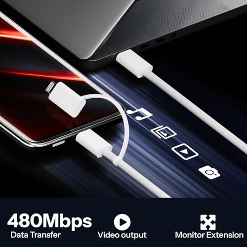 Image of 2 IN 1 USB C to Lightning & Type-C Charging Cable [MFi Certified + 2 Yrs Warranty] Fast PD Charging for iPhone 16e /16 /16 Plus /16 Pro & Pro Max,iPhone 15 /15Plus /15 Pro & Pro Max,14 /13 /12 Series & More