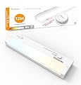 Tonlesm Under Cabinet Lighting Hardwired,Plug in,Super Bright,Dimmable, Bulit-in Dimmer,12 Inch 8W 120V 5CCT 2700/3000/3500/4000/5000K, Linkable Cabinet Light,Under Counter Lights for Kitchen White