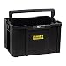 Produktbild Stanley FatMax Werkzeugtrage/Werkzeugbox TSTAK, zum Verstauen und Transportieren von Werkzeug, mit ergonomischen und klappbaren Handgriff, geräumige und leicht zugängliche Konstruktion, FMST1-75794