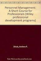 Personnel Management (Wiley Professional Development Programs) 0471019313 Book Cover