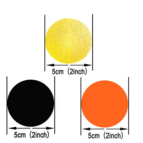 Black Orange Party Hanging Garlands Decorations - Halloween Graduation Construction Zone Birthday Party Baby Shower Party Photo Booth Backdrops Decorations, 26Ft #TOP1