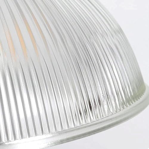 Lámpara de techo de vidrio estilo americano colgante para sala de estudio 7