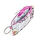 Vera Bradley Women's Cotton Zip ID Case Wallet, Wildflower Paisley, One Size