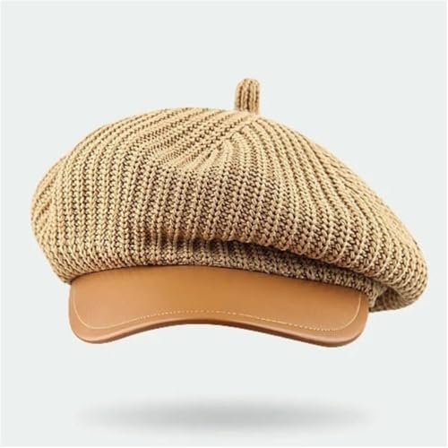 Béret décontracté pour masquer les cheveux décoiffés casquette tricot