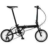 DAHON INTERNATIONAL (ダホンインターナショナル) tbm(ティービーエム) フォールディングバイク 14インチ アルミフレーム 外装3段 Matt Black