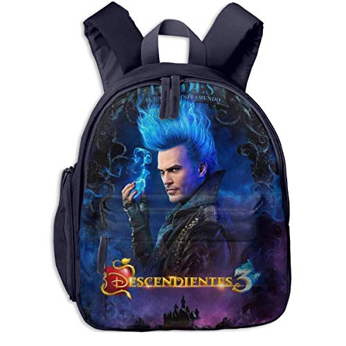 Dfdsf Descendientes 3 Mochila Escolar con Estampado Lindo para niño y niña