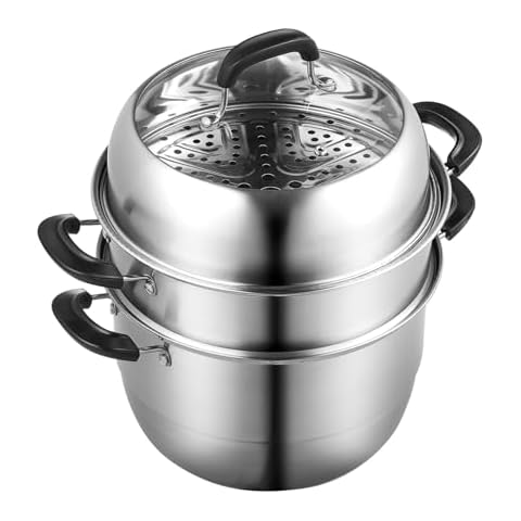 VEVOR 11in 3-Tier Steamer Pot Cover