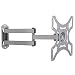 Produktbild NEG Profi Universal TV-Wandhalterung Extender 2540 (Silber) Schwenk-, neig-, ausziehbar und drehbar (Pivot-Funktion), Full Motion (bis max. VESA 200x200 und 25kg)