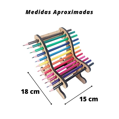 Suporte Banco Lápis Educativo Infantil Maninho Brinquedos