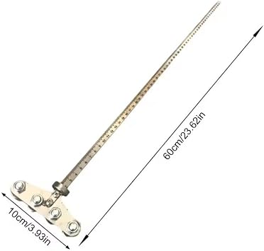 Circular Saw Roller Guide, Positioning Calipers for Precise Measurements & Easy Wood Cutting, Adjustable Cutting Machine Base Guide, Positioning Caliper for Circular Skill Hand Saw(Four-axis)