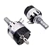 2pcs 4.7K ohm B4K7 Linear Potentiometer ON/Off Switch WH137-2 RV137-2