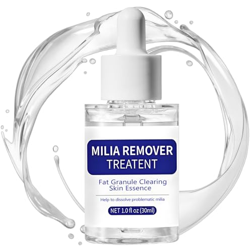 Milia Remover Treatment Serum, Milia Remover for Eyes & Face, ...