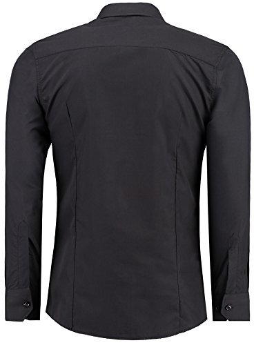 JEEL Herenhemd met lange mouwen - slim fit - business vrije tijd huwelijk - gemakkelijk te strijken - Image 3