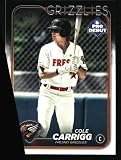 Cole Carrigg 2024 Pro Debut #PD-9 Fresno Grizzlies Baseball Trading Card