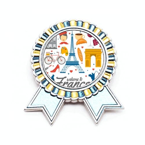 Pin winner award medal drapeau France en métal pour collectionneur et lauréat taille M