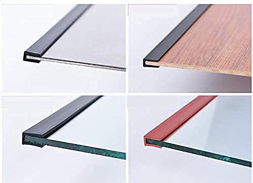 15Ft U Channel Rubber Edge Trim - 9/32" X 9/64" Rubber Trim Edge Sealing Strip U Shape Weather Stripping Automotive Door Edge Protector #TOP6