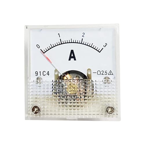 Ampèremètre CC 91C4-A 100mA table analogique de tableau électrique