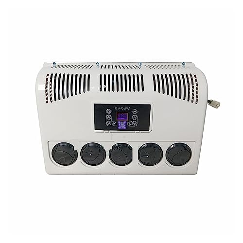 電気自動車駐車場ACトラックエアコン、12Vスプリットエアコン24VトラクターキャンピングカーキャンピングカーバンRV用,低消費電力(Single Outlet 12V)