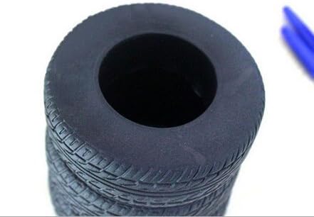 Miniatura 3 de Soporte para lápiz con forma de neumático, soporte para lápices, organizador de escritorio,