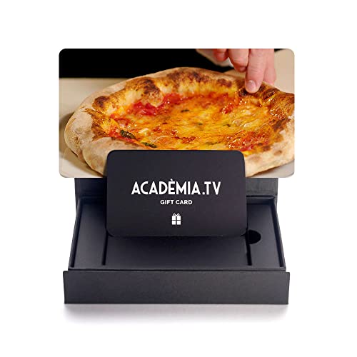 Acadèmia.tv Cofanetto Corsi di Panificazione Pizza Online 3 Corsi: Corso di Pizza al Taglio, Pizza Napoletana, Focaccia Ligure