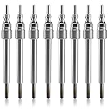 8Pcs Diesel Glow Plugs Fit for Ford F250 F350 F450 F550 Super Duty 6.4L V8 engine 2008-2010 Replace
