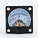 1PCS Meter Voltmeter SO-45 Pointer Voltmeter DC 3A Voltmeter Round Analog Dial Panel Black