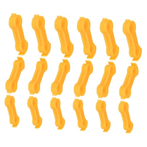 Totority 50pcs Poultry Leg Brace Bands for Chick Foot Correction Parakeet and Parrot Leg Rehabilitation Spraddle Support Rings with 4mm 5mm 6mm Inner Diameter Sizes for Bird Health Care