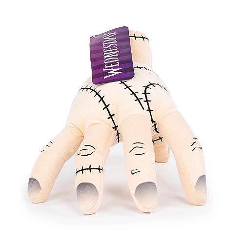 Image of Jay Franco Wednesday Thing Hand Cartoon Kids Plush Pillow Buddy, Beige