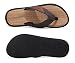 Imagen de ARRIGO BELLO Chanclas Hombre Vestir Sandalias Verano Flip Flops Antideslizante Piel Cuero Chancletas Talla 41-46