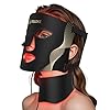 FOLOKE Maschera di Terapia con Luce LED per la Cura della Pelle, Maschera LED per Vista e Collo, Rosso - Lunghezza d’onda per Uso domestico, – Cura della pelle avanzata resa semplice