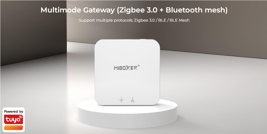 LIGHTEU®, Milight Miboxer Zigbee3.0 Gateway compatible with all Zigbee 3.0 products, support TUYA Smart APP - Image 2