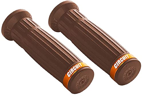 Circuit Ma014-34K Manopole Classic Per Scooter, Marrone/Oro