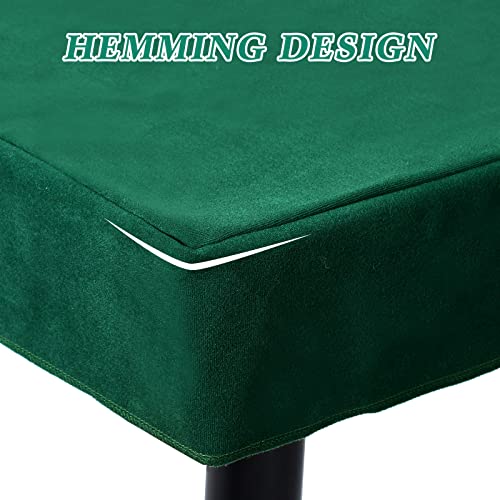 Game Table Cover Square Felt Game Tablecover Folding Tablecloth For Card Table For Playing Poker Cards Mahjong Jigsaw Puzzles Board Games, Table Not Included (Green, 36 X 36 X 4 Inch) #TOP2