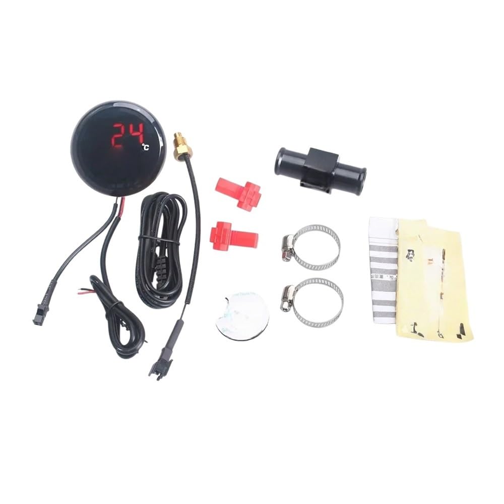 Indicatore Marcia Termometro Universale Per Moto Strumenti Temperatura Acqua Display Digitale Misuratore Adattatore Sensore
