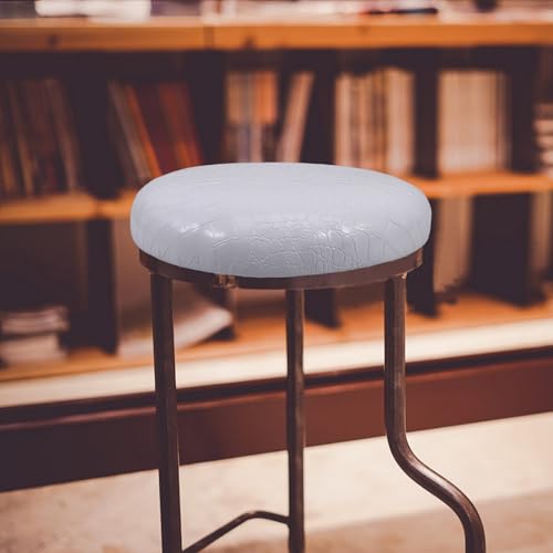 Repuesto de asiento para taburete agrietado con cojín de poliuretano resistente para comedor 7