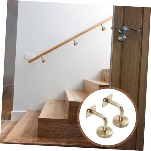 Support de main courante mural 60x60 mm pour rambarde escalier - 3