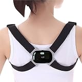 Corrector Smart Sensor Corrector Men Women, Full Back and Neck Support Adjustable Straps with Smart Sensor Vibration Reminder Back