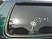 Dandelion Flying- Die Cut White Vinyl Window Decal/sticker for Car or Truck 5.5"X 8"