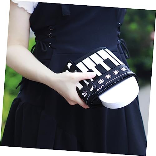 BESTonZON oud instrument portable clavier electronique clave clavier électronique mini-piano plier le piano clavier pliable clavier de piano de voyage pliable piano enroulable pliable abdos - Les Beatles, Paul McCartney, John Lennon, RIngo Starr, George Harrison BESTonZON oud instrument portable clavier electronique clave clavier électronique mini-piano plier le piano clavier pliable clavier de piano de voyage pliable piano enroulable pliable abdos – Image 8