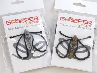 Greeper Laces Executive Disability Shoe Laces - Brown
