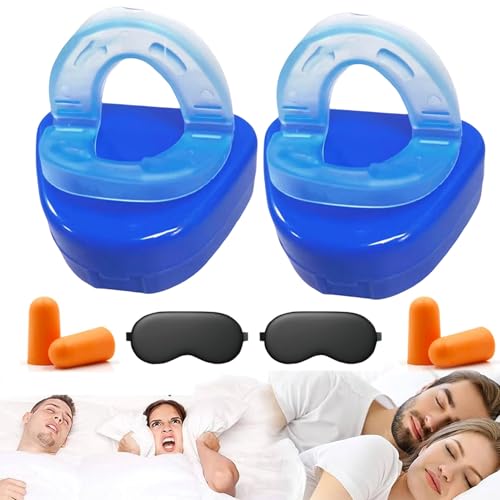 Anti-Snoring Mouthpiece, 2025 Best Mouth Guard, Snoring Solution, Comfortable Anti-Snoring Devices for Men and Women, Stop Snoring Instantly, Sleep Better (2)