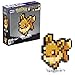 AC Wand  günstig Kaufen-MEGA Pokémon Actionfigur-Bauset, Evoli mit 323 Teilen im Retro-Pixelstil, ideal als Tisch- oder Wanddeko, Spielzeug für Sammler zum Zusammenbauen und Präsentieren, HTH78