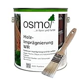 Osmo Holz-Imprägnierung WR 4001 Farblos 2,5 l + Flächenstreicher Pinsel von Pfahler
