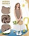 Oakgarden Girl's Tank Top Ribbed Crew Neck Undershirts Kids Sleeveless Casual Layering Top Basic Stretchy Summer Dance Shirt(Khaki,11-12 Years)